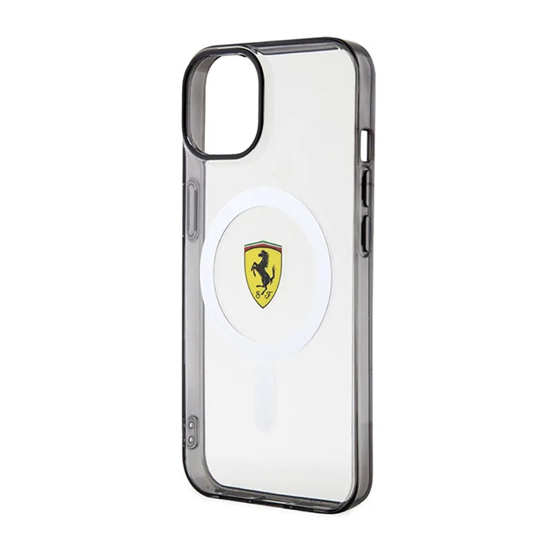 Ferrari Outline Magsafe - Dėklas, skirtas iPhone 14 Plus (skaidrus)