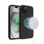 Crong Color Cover Magnetic – iPhone 15 MagSafe dėklas (juodas)