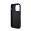 DKNY Leather Checkered Mono Pattern MagSafe – dėklas iPhone 14 Pro Max (juodas)