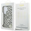 Guess IML Leopard Print Triangle MagSafe – Samsung Galaxy S26 Ultra dėklas (juodas)