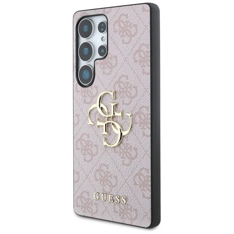 Guess Big 4G Logo Classic Logo – Dėklas Samsung Galaxy S25 Ultra (rožinis)