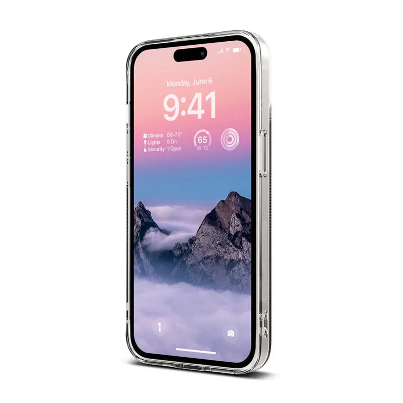 Crong Crystal Slim Cover - dėklas iPhone 14 Plus (skaidrus)