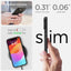 Spigen Thin Fit – dėklas „iPhone 15 Plus“ (juodas)