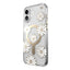 Speck Presidio Lux ClickLock & MagSafe - iPhone 16 Plus dėklas (Sunshine Daisies / Skaidrus / Auksinis)