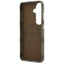 Guess 4G Script MagSafe – dėklas Samsung Galaxy S26 telefonui (rudos spalvos)