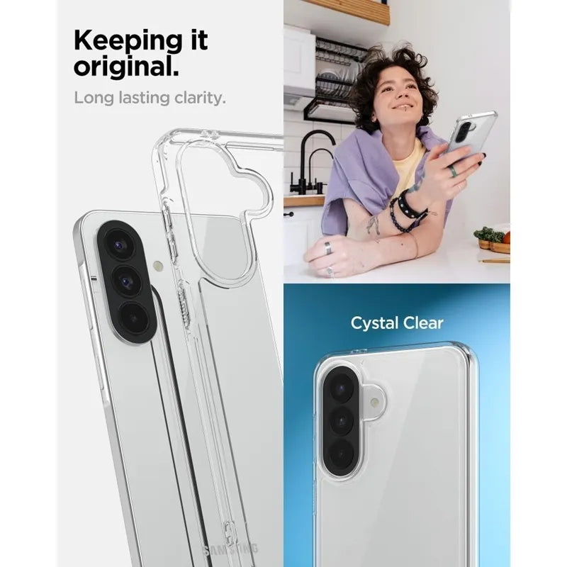 Spigen Ultra Hybrid – dėklas Samsung Galaxy A57 5G (skaidrus)