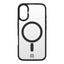Incipio Velocity MagSafe – dėklas iPhone 16 (skaidrus / juodas)