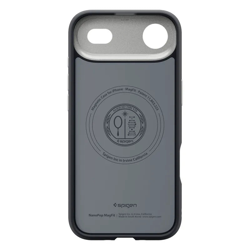 Spigen Nano Pop Mag MagSafe – dėklas skirtas iPhone Air (Black Sesame)