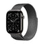Crong Milano Steel – nerūdijančio plieno dirželis Apple Watch 38/40/41/42 mm (grafito spalvos)