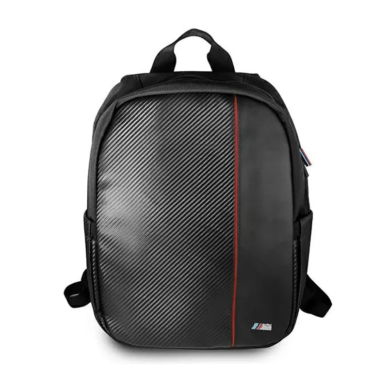 BMW Carbon Red Stripe - Kuprinė nešiojamajam kompiuteriui 16" (juoda)