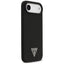 Guess Silicone Triangle Logo MagSafe – dėklas iPhone Air (juodas)