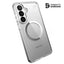 Speck Presidio Perfect-Clear Magnet – Samsung Galaxy S26+ MagSafe dėklas (Skaidrus/Skaidrus/Sidabrinis)