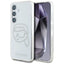 Karl Lagerfeld Rhinestones Karl Head Logo – dėklas Samsung Galaxy S25 (skaidrus)
