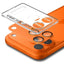 Spigen Optik Pro XL Glas.TR EZ Fit – iPhone 17 Pro kameros objektyvo apsauga (oranžinė)
