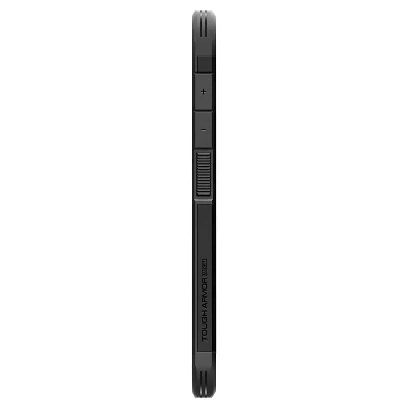 Spigen Tough Armor MagSafe – dėklas Samsung Galaxy S25 (juodas)