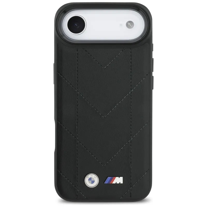 BMW M Quilted Logo MagSafe – iPhone Air dėklas (juodas)