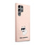 Karl Lagerfeld Silicone NFT Choupette – Dėklas Samsung Galaxy S23 Ultra (rožinis)