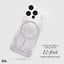 Case-Mate Waterfall MagSafe – dėklas, skirtas iPhone 16 Pro Max (sidabrinis)