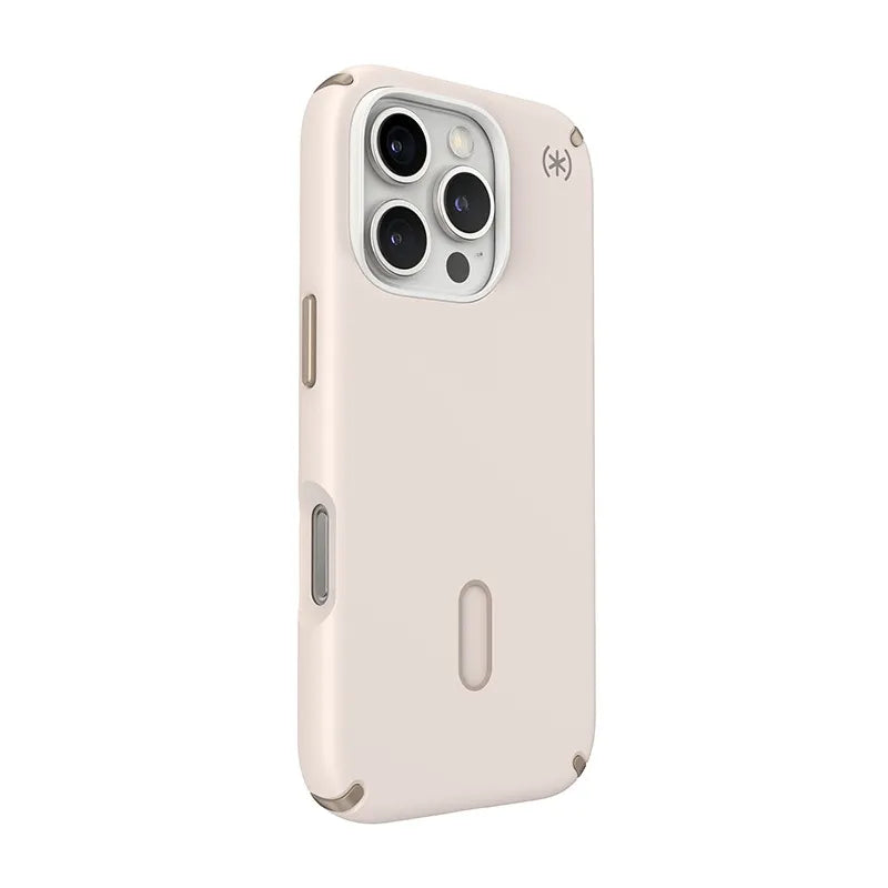 Speck Presidio2 Pro ClickLock & MagSafe - dėklas iPhone 16 Pro (Bleached Bone / Heirloom Gold / Hazel Brown)