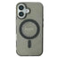 Guess IML Rhinestones MagSafe - Dėklas iPhone 16 Plus (Juodas)