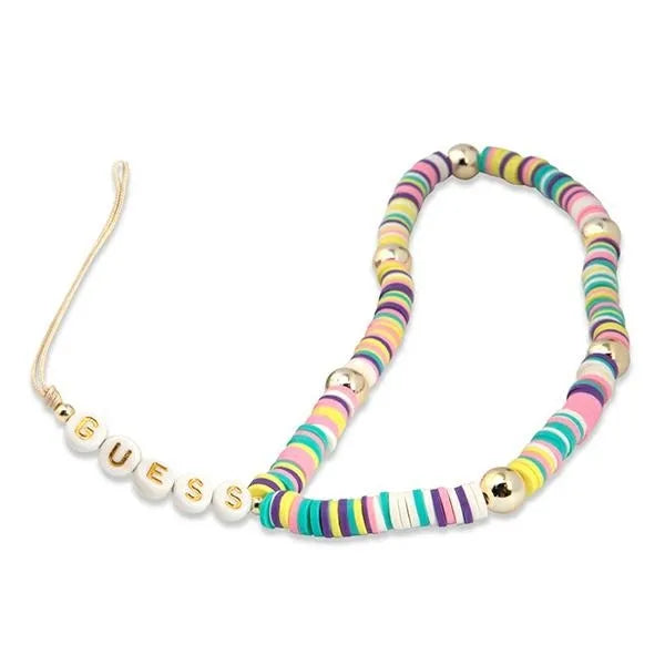 Guess telefono dirželis Beads and Pearls Heishi, įvairiaspalvis