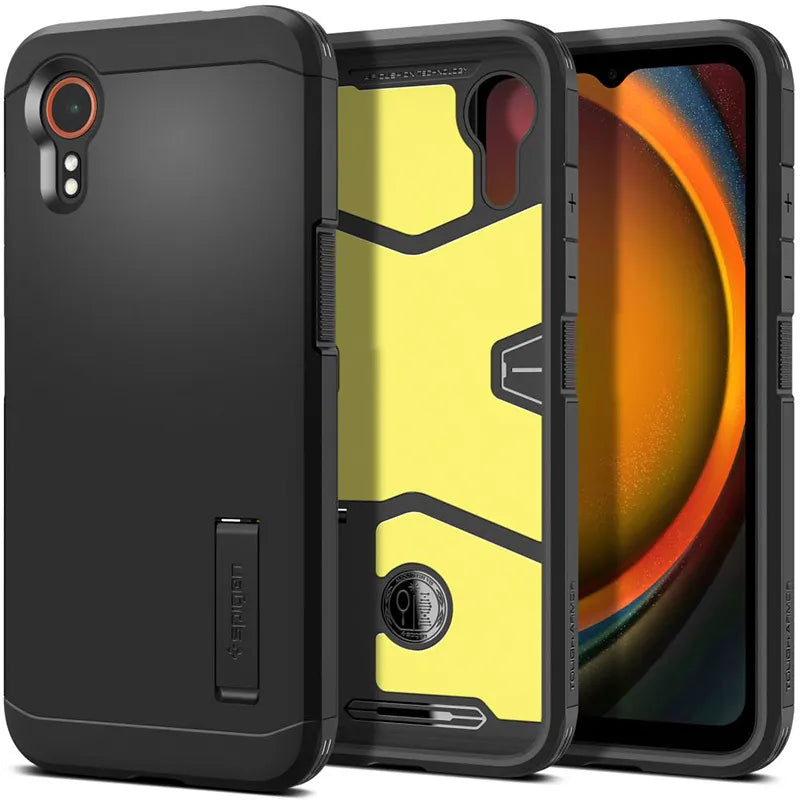 Spigen Tough Armor – Dėklas Samsung Galaxy XCover 7 (juodas)