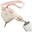 Guess 4G Metal Logo Universal Crossbody Phone Strap Small Purse – telefono dirželis/dirželis per petį su pinigine (rožinė)