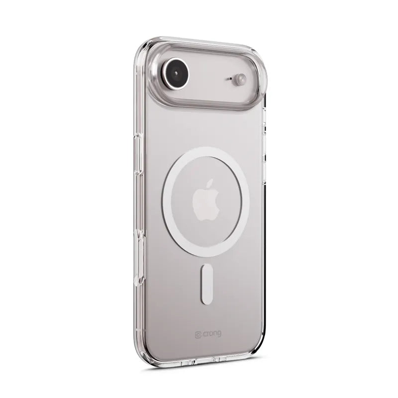 Crong Clear MAG Cover – MagSafe dėklas, skirtas iPhone Air (skaidrus)