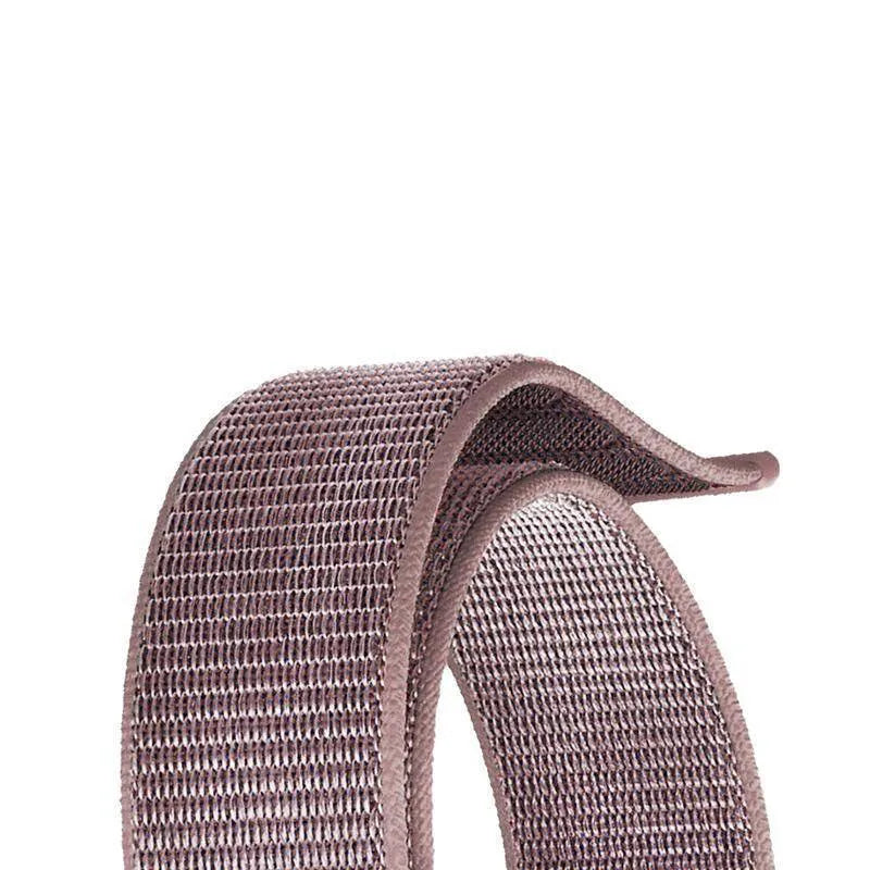 Crong Nylon – Sportinė apyrankė skirta Apple Watch 38/40/41/42 mm (šviesiai rožinė)