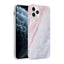 Crong Marble dėklas – dėklas „iPhone 11 Pro“ (rožinis)