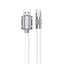 WEKOME WDC-186 Wingle Series – USB-A į USB-C greito įkrovimo laidas 1 m (baltas)