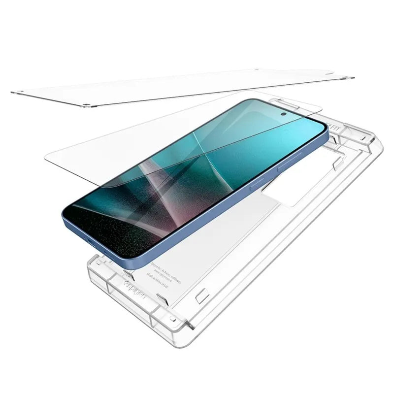 Spigen Elite Shield EZ Fit HD – hidrogelio ekrano apsauga, skirta Samsung Galaxy S25 (skaidri)