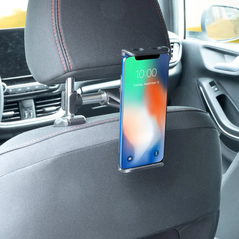 Dunlop - Automobilinis galvos atramos laikiklis išmaniajam telefonui / planšetei 12-21 cm