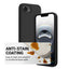 Crong Color Cover Magnetic - MagSafe dėklas, skirtas iPhone 17e / 16e (juodas)