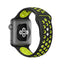 Crong Duo Sport – Apple Watch apyrankė 38/40/41/42 mm (juoda/laimo)