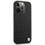 BMW Signature Logo Imprint MagSafe – Dėklas iPhone 14 Pro (juodas)