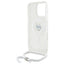 Karl Lagerfeld IML Choupette Head & Cord MagSafe – dėklas iPhone 16 Pro Max (skaidrus)