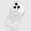 Case-Mate Karat MagSafe – iPhone 15 Pro dėklas su perlamutru (A Touch of Pearl)