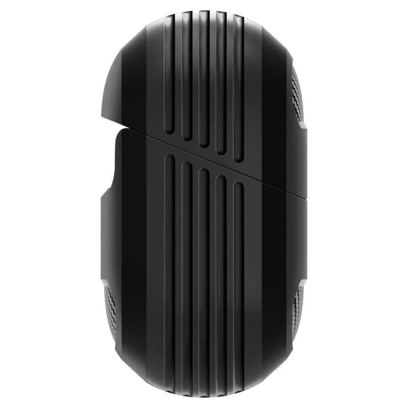 Spigen Rugged Armor – Dėklas Samsung Galaxy Buds 3 / 3 FE / 3 Pro (Matinė juoda)