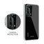 „Crong Crystal Slim Cover“ – Huawei P40 Pro dėklas (skaidrus)