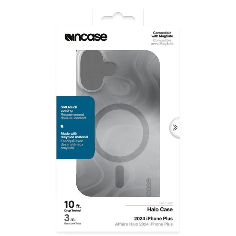 Incase Halo Case MagSafe - Dėklas iPhone 16 Plus (Oil Slick Smoke)