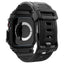 Spigen Rugged Armor Pro - Dirželis su dėklu Apple Watch 10 46 mm (matinė juoda)