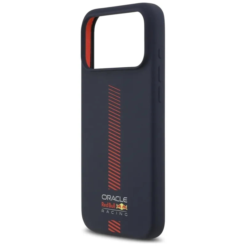 Red Bull Silicone Powerbar MagSafe - Dėklas iPhone 17 Pro Max (tamsiai mėlynas)