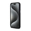 DKNY Liquid Silicone Metal Logo – dėklas iPhone 15 Pro Max (juodas)