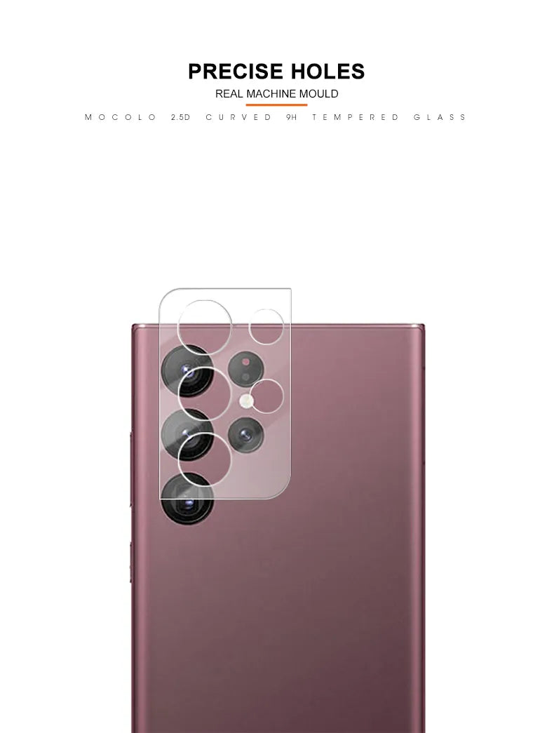 Mocolo Silk Camera Lens Glass - apsauginis stiklas Samsung Galaxy S22 Ultra kameros objektyvui