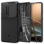 Spigen Optik Armor – dėklas Samsung Galaxy S25 Ultra telefonui (juodas)