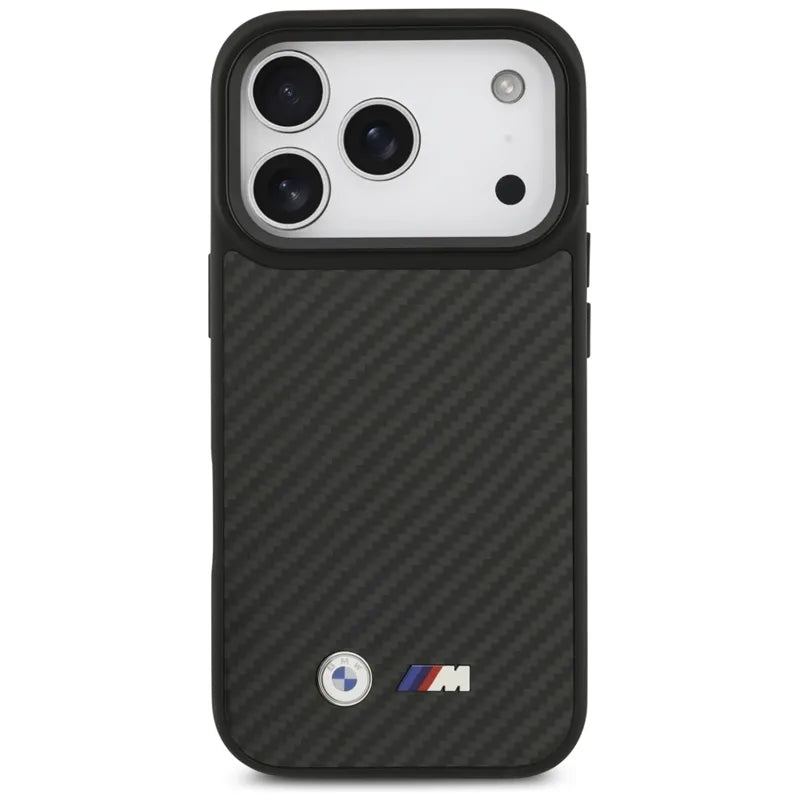 BMW M Kevlar Matt MagSafe – dėklas, skirtas iPhone 17 Pro (juodas)