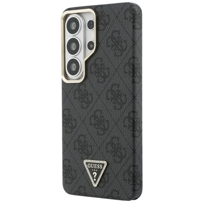 Guess 4G Triangle Logo MagSafe - Samsung Galaxy S26 Ultra dėklas (juodas)