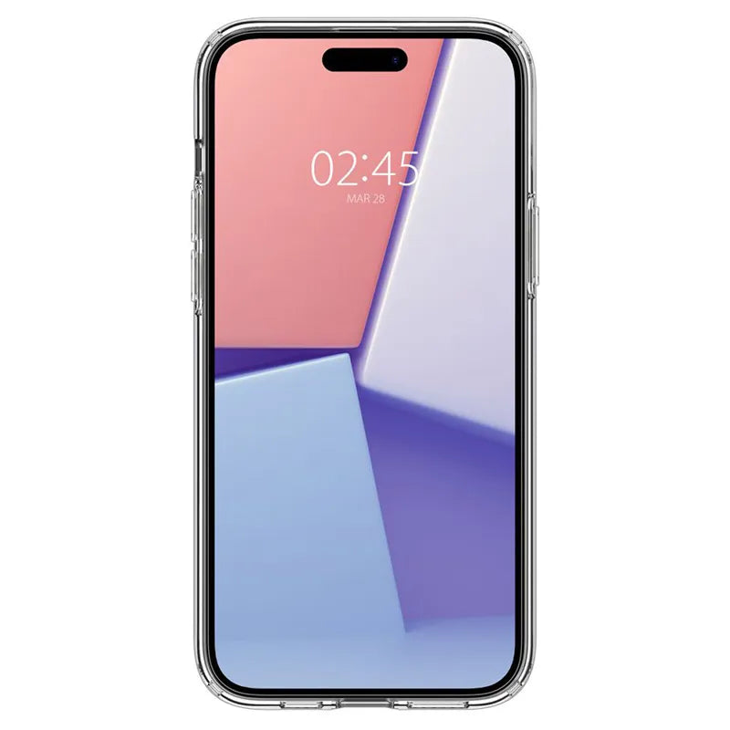 Spigen Liquid Crystal – dėklas iPhone 15 Plus telefonui (skaidrus)