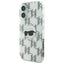 Karl Lagerfeld IML Karl Head Electroplated – dėklas iPhone 16 telefonui (skaidrus)